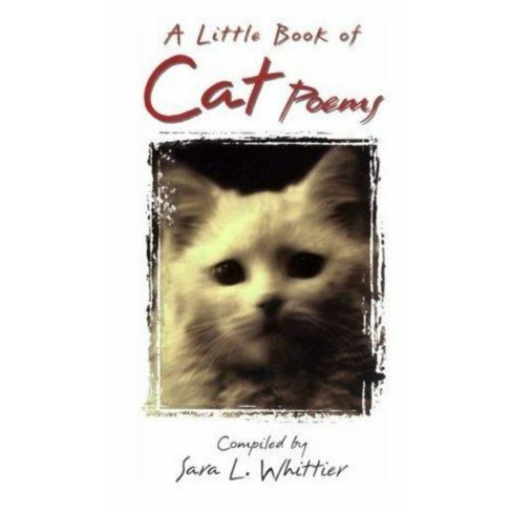 The Little Book of Cat Poems Hardcover Sara L. Whittier 1998 Poetry Book